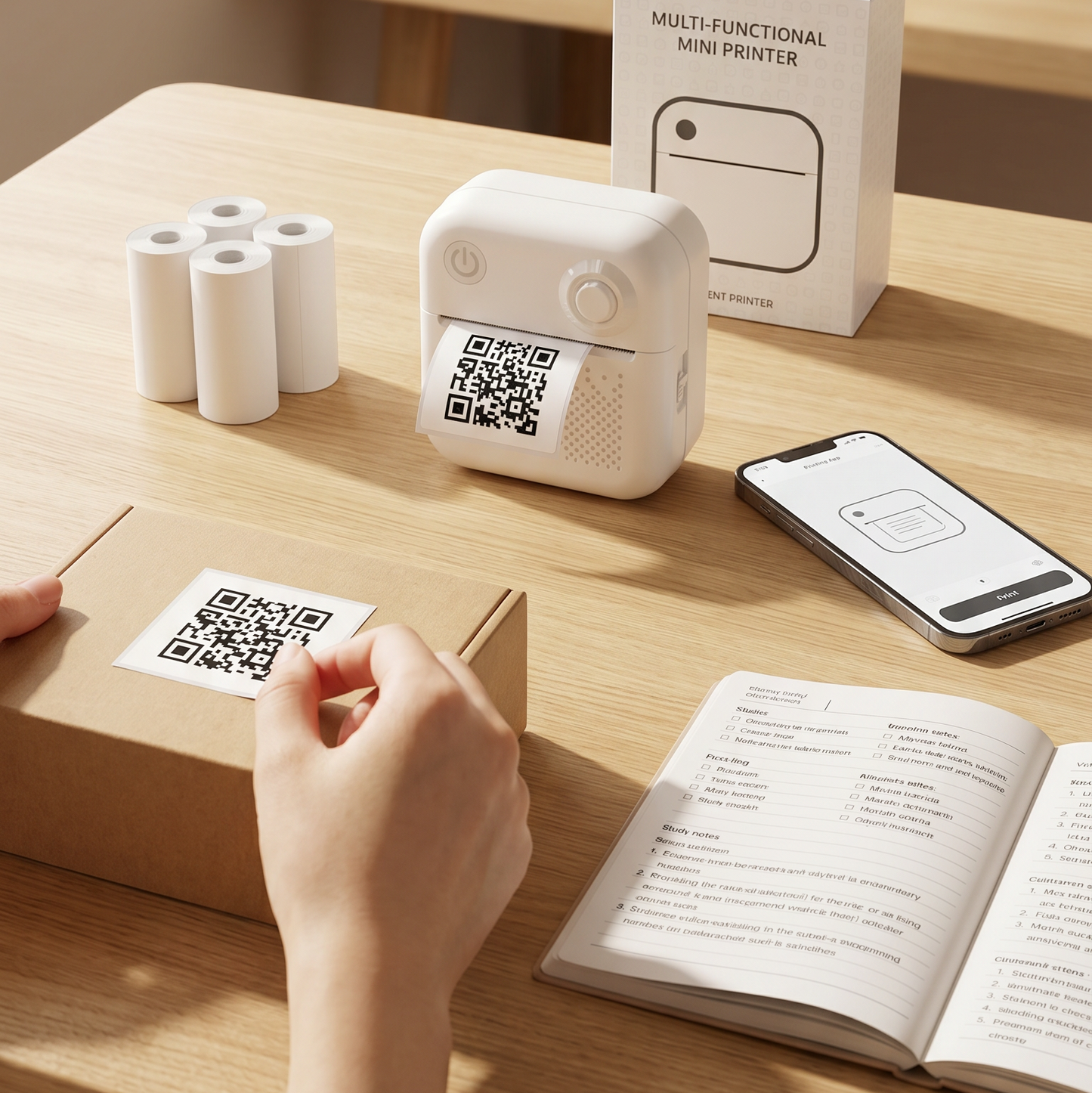 KVK Thermal Label Printer