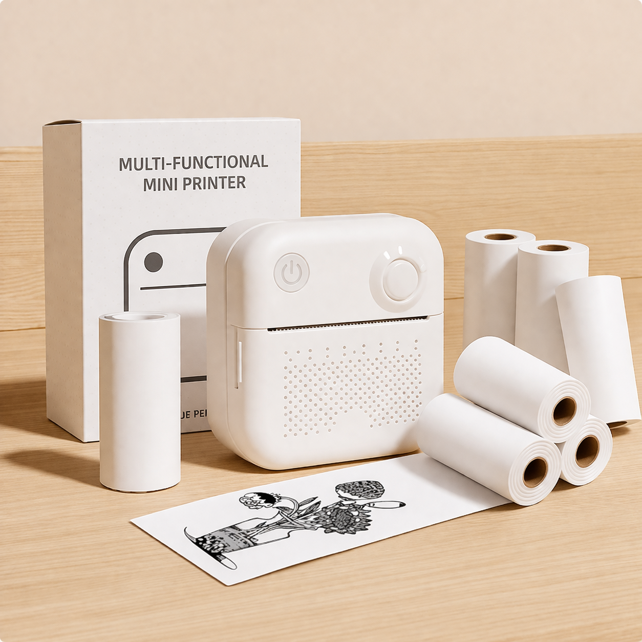 KVK Thermal Label Printer